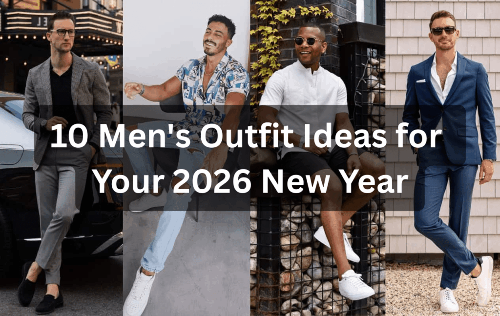 10 Men's Outfit Ideas for Your 2026 New Year