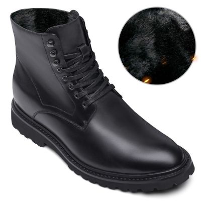 Botki z Sztucznym Futrem 8 cm