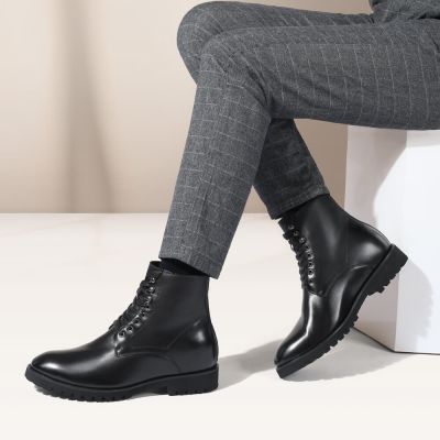 Botki z Sztucznym Futrem 8 cm