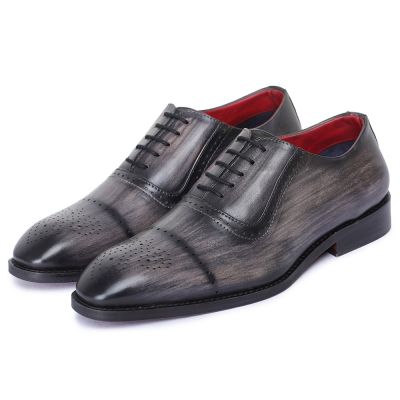Oxford z Nosiem Cap Toe do 7 cm
