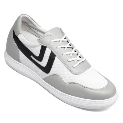 6 cm Buty Treningowe Białe