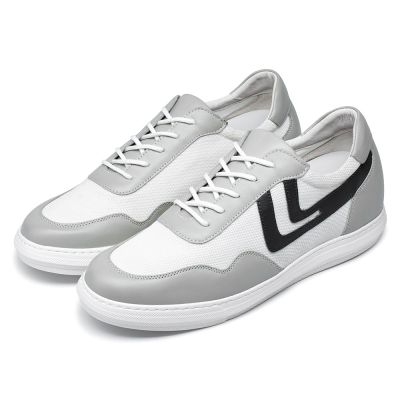 6 cm Buty Treningowe Białe