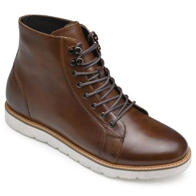 7 cm Dostosowane Brązowe Buty za Kostkę