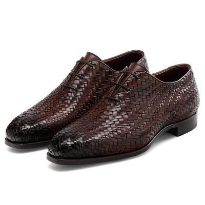 Splotkowe Buty Oxford 7 cm