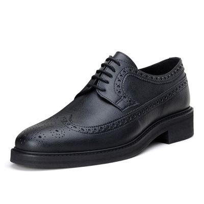 Męskie Buty Wingtip Brogue – Dodaj 7 cm
