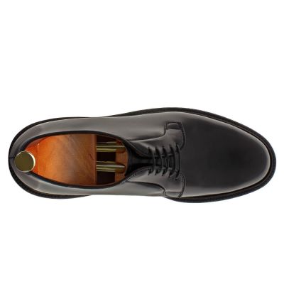 7 cm Buty Derby ze Skóry Shell Cordovan