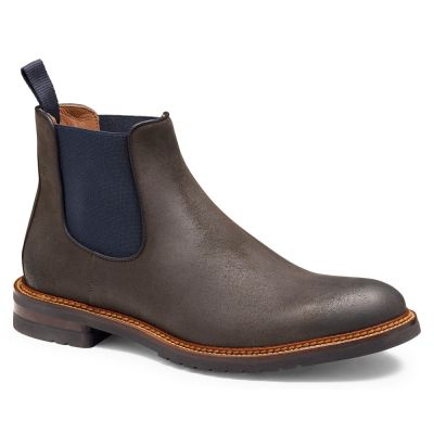 CMR CHAMARIPA Męskie Buty Podwyższane | Ciemnobrązowe Skórzane Sztyblety 7 CM