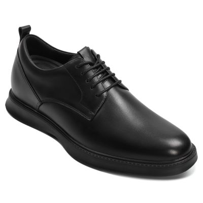 7 cm Derby Buty Skórzane z Licowej Skóry | CHAMARIPA