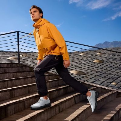 Wędrówki Buty Podwyższające - 7CM Szara skóra Outdoor Buty Podwyższające Sportowe 
