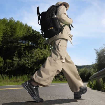 CMR CHAMARIPA 7CM buty podwyższające dla mężczyzn - Czarne skórzane buty podwyższające