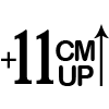 naklejka +8 cm podwyższenia